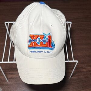 Vintage Reebox February 4, 2007 Super Bowl XLI Cap Adjustable Hat NWOT